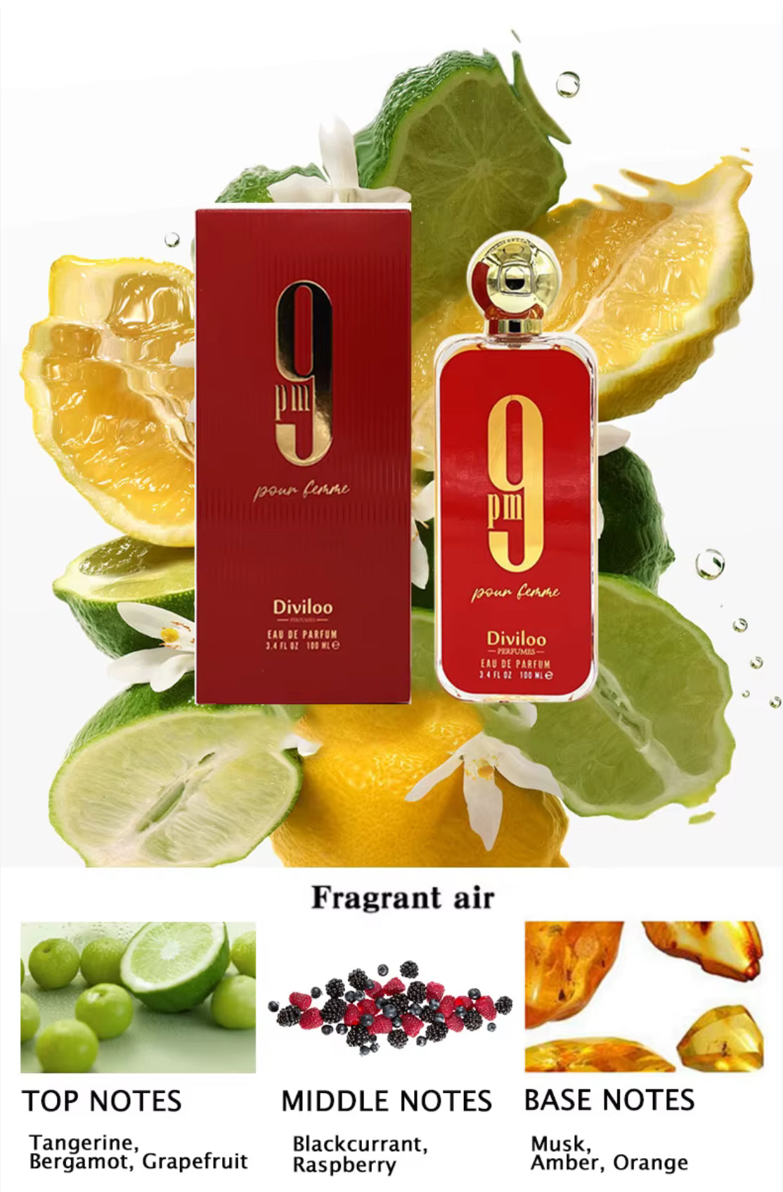 9pm pour femme perfume